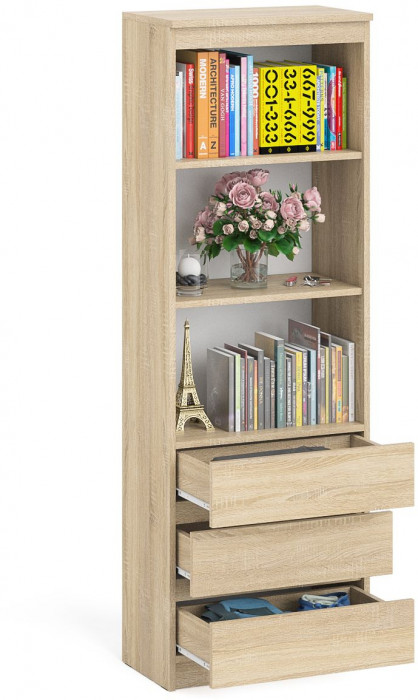 Мори Стеллаж МСТ600.3, дуб сонома