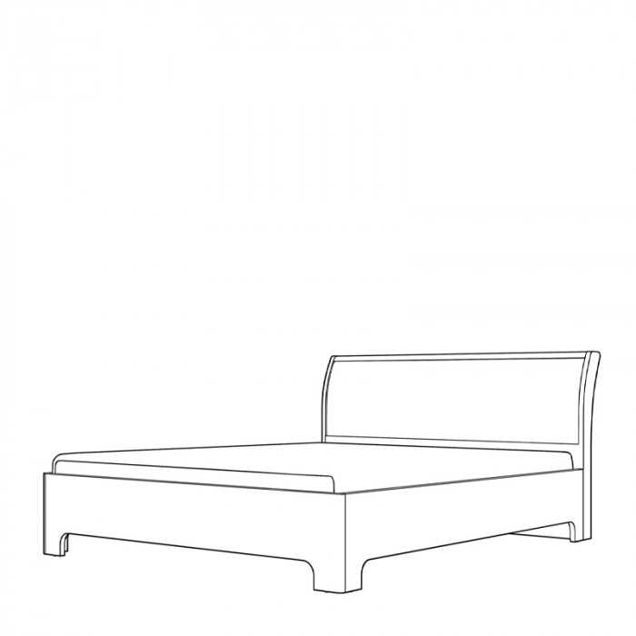 Кровать-3 1400 экокожа Парма Нео