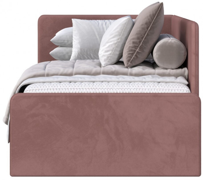 Кровать Тото 90х200, Микровелюр Zeekr-27