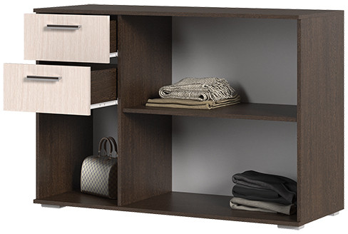 Комод К-3 венге/дуб белфорд