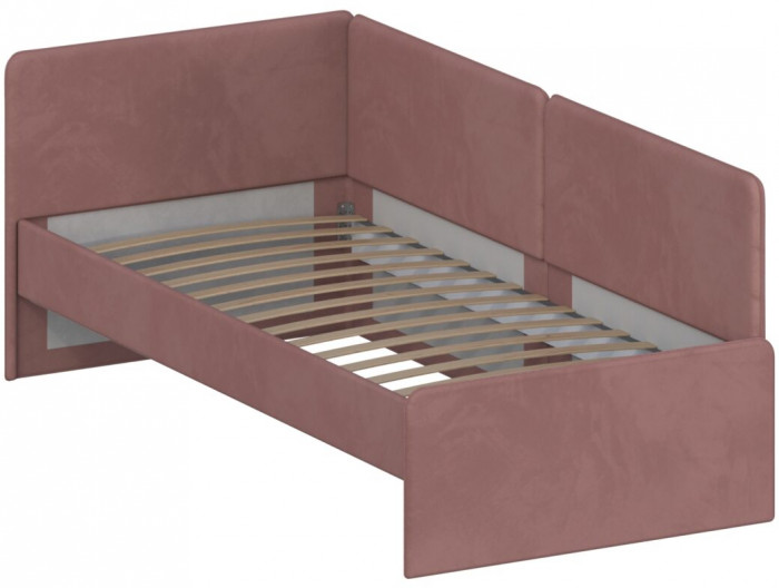 Кровать Тото 90х200 с ящиками, Микровелюр Zeekr-27