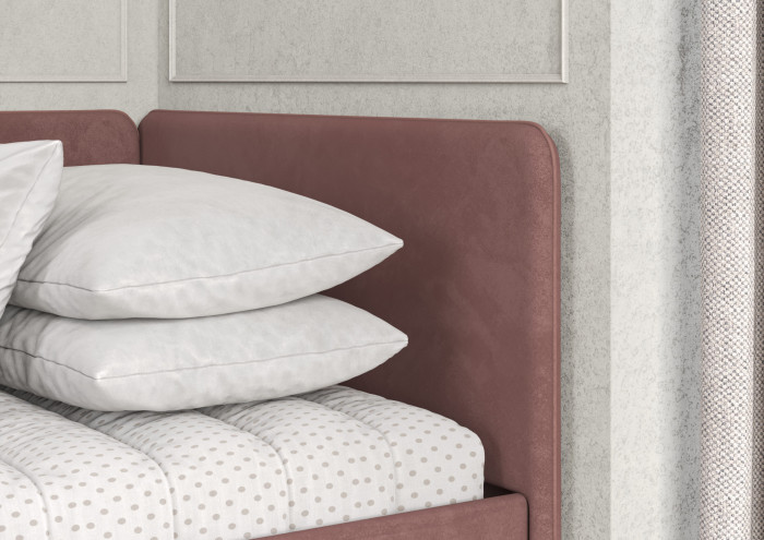 Кровать Тото 90х200 с ящиками, Микровелюр Zeekr-27