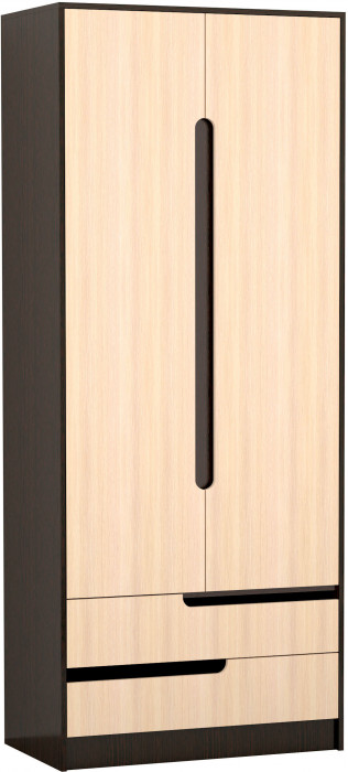 Модульная спальня Гавана, Венге/Дуб молочный