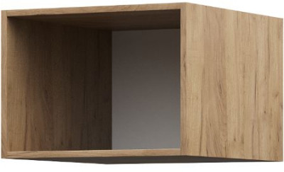 ШВГП 400 корпус шкаф верхний горизонтальный пенальный (0,358х0,4х0,57) дуб крафт золото