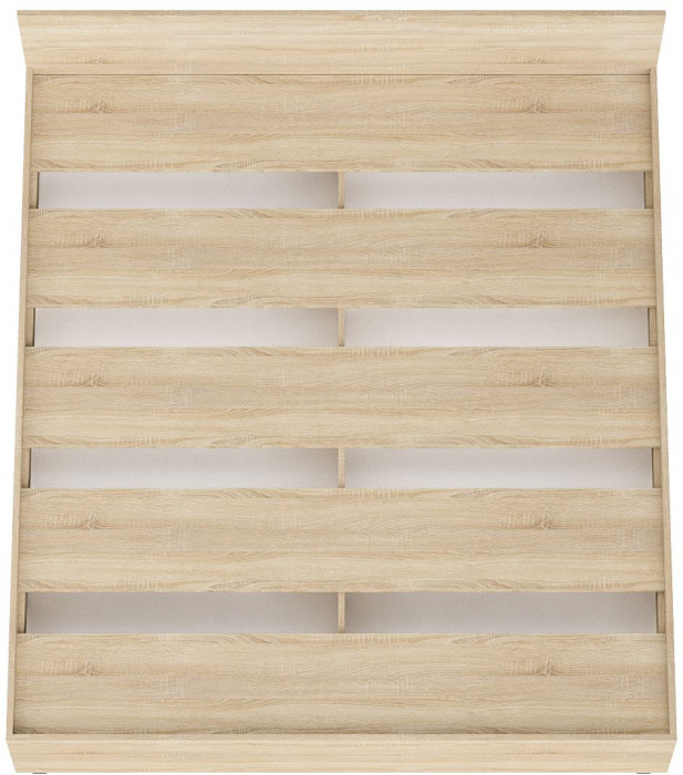 Мори Кровать 1800, дуб сонома