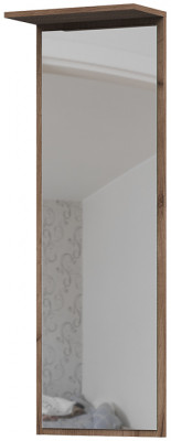 ЗР-201 Машенька ЛДСП зеркало (400*1120*20) дуб крафт табачный/кашемир