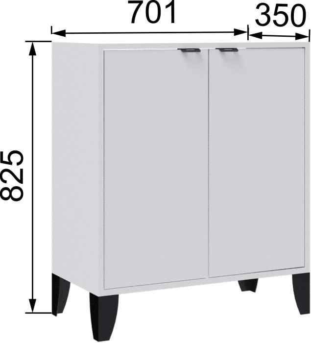 Гира Шкаф ГШ-2 белый