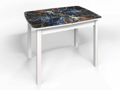 Стол СМ-5 Флорида опора массив прямая белый