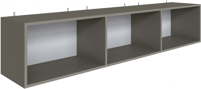 Полка навесная Мадрид ПН-3 (1,8) мокко