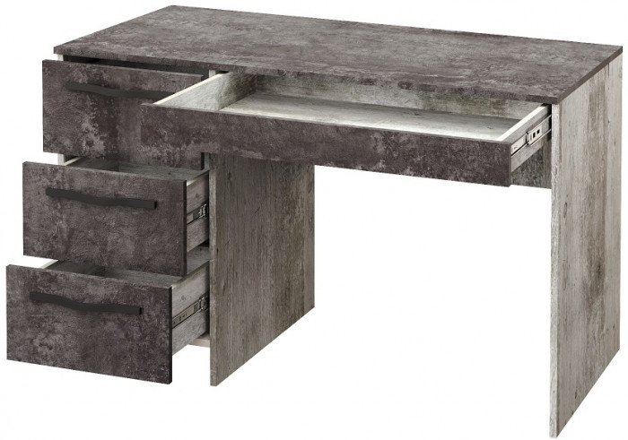 Стол письменный с ящиками "Эстель" - Сосна шале/Бетон спаркс