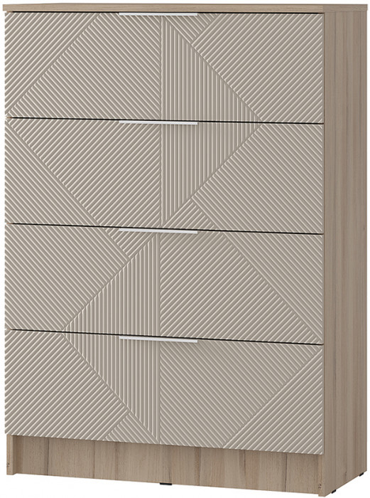 "Эмилия" КМ-02 комод Дуб смоки/Айриш (MF03)