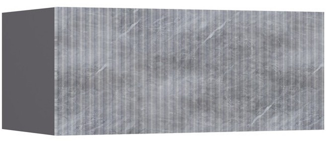 Оливия Тумба навесная №2 (Белый, Белый глянец)