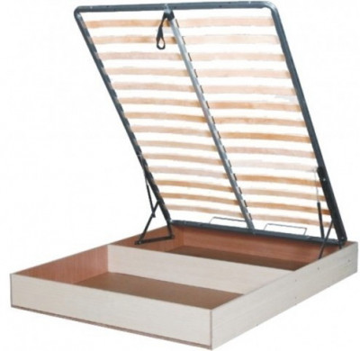 Бельевой ящик с ортопедом и подъемным механизмом 1400