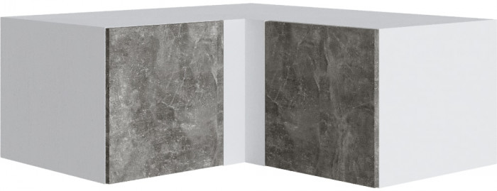 Шкаф Мадрид, композиция 11, Белый/Ателье светлое