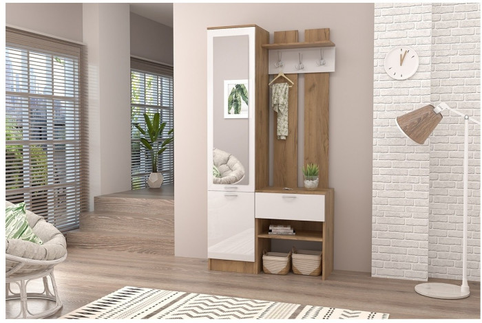 Прихожая Иннэс-3 (Дуб белфорд/Венге Linum)