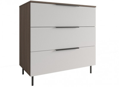 Модульная спальня Роза комп.4, Орех Франклин карамель/Белый софт