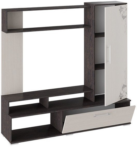 Набор мебели для общей комнаты Сиена (Дуб Сонома/Белый ясень)