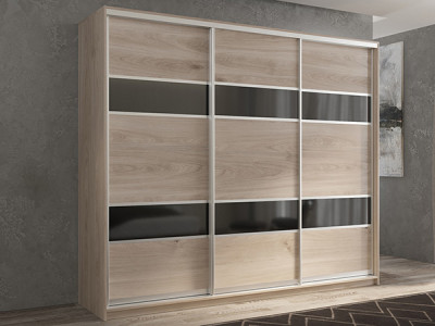 Шкаф-купе Кааппи 7 Кастелло Серый 180х60х230 см