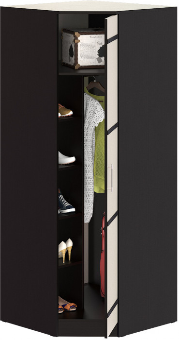 Сакура угловой шкаф, венге/дуб лоредо