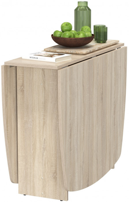 Стол-книжка раскладной 1-65М1дубсон, дуб сонома