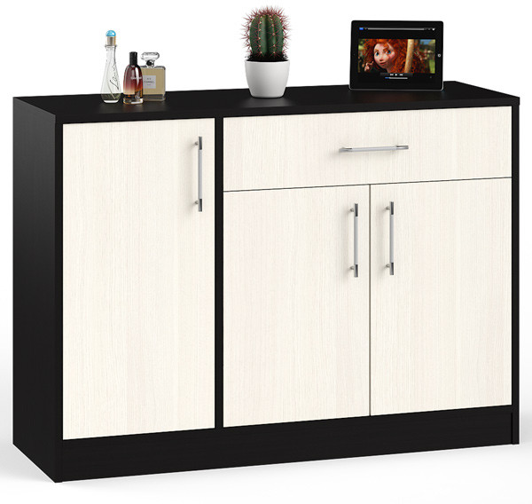 Комод СВК № 4, венге/дуб лоредо