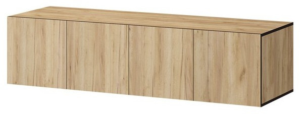 Антресоль Бастион ЛДСП 1,6 (Белый древесный)