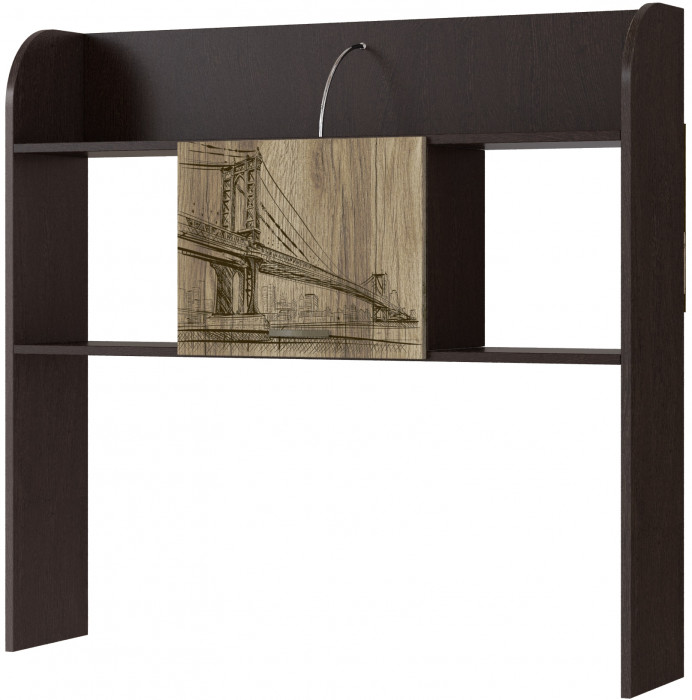 Надстройка на стол Орион, Венге/Дуб делано