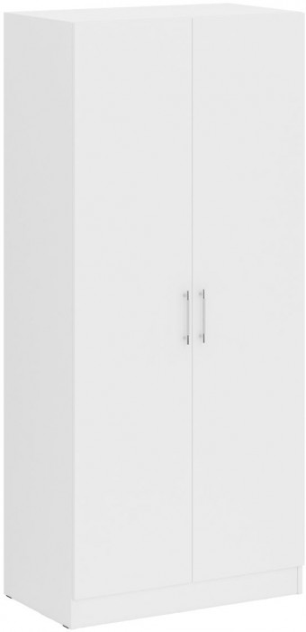 Кровать с ящиками 1800 + Шкаф 2-х створчатый Стандарт, белый