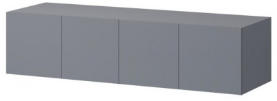 Антресоль Бастион ЛДСП 1,6 (графит)