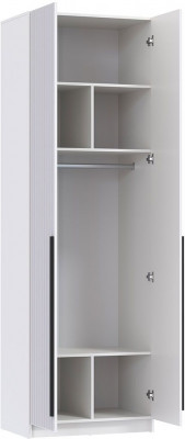 Брандо шкаф для одежды 67.10 МДФ Белый