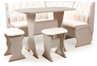 Кухонный набор Орхидея Люкс бодега светлый/милк