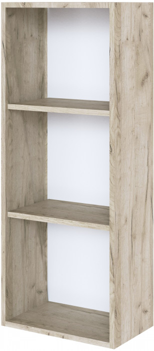 Шкаф навесной Сириния, Дуб крафт серый/Светло-серый