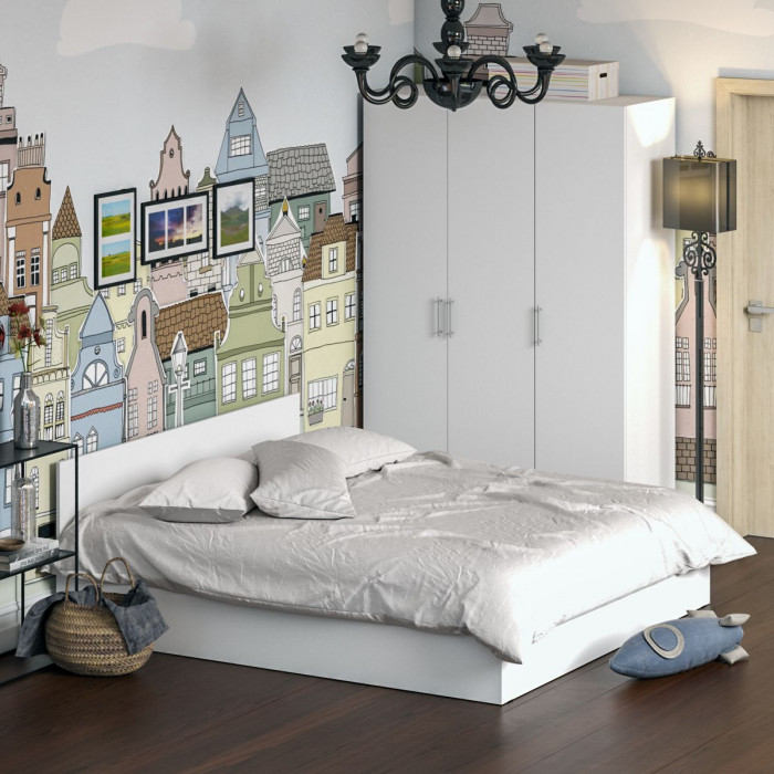 Спальня Стандарт 1-1800, белый