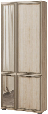 Ливорно Шкаф комбинированный с зеркалом ЛШ-9 дуб сонома