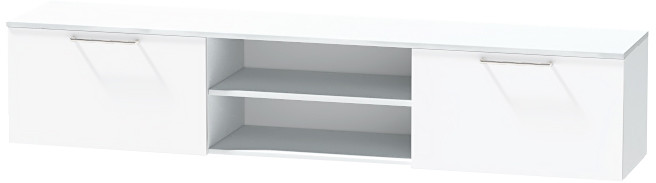 Тумба-2 под ТВ подвесная "Иннэс-7", Белый