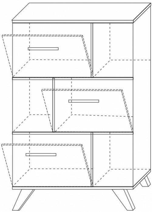 Гостиная Вега Скандинавия (комплект 3)