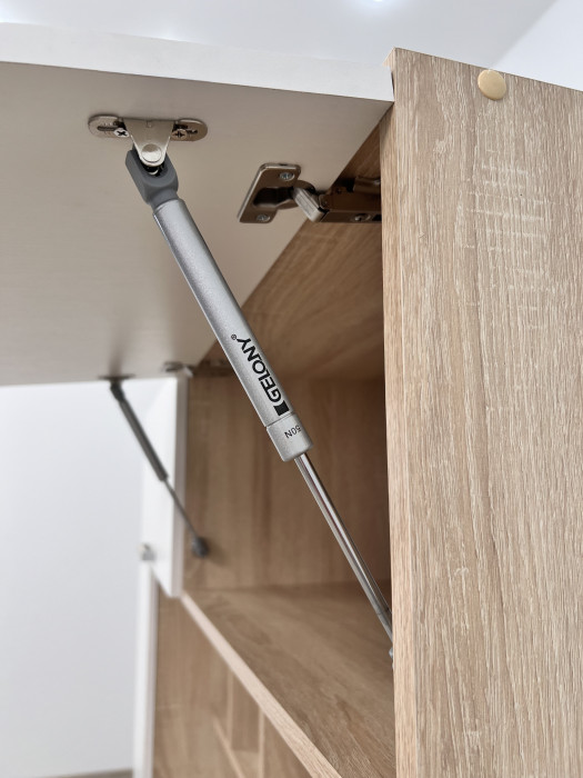 Компьютерный стол Квартет-11, Дуб крафт табачный/Дуб крафт белый