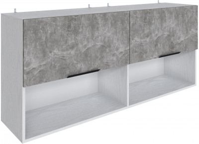 Полка навесная Мадрид ПН-5 (1,5) белый/ателье светлое