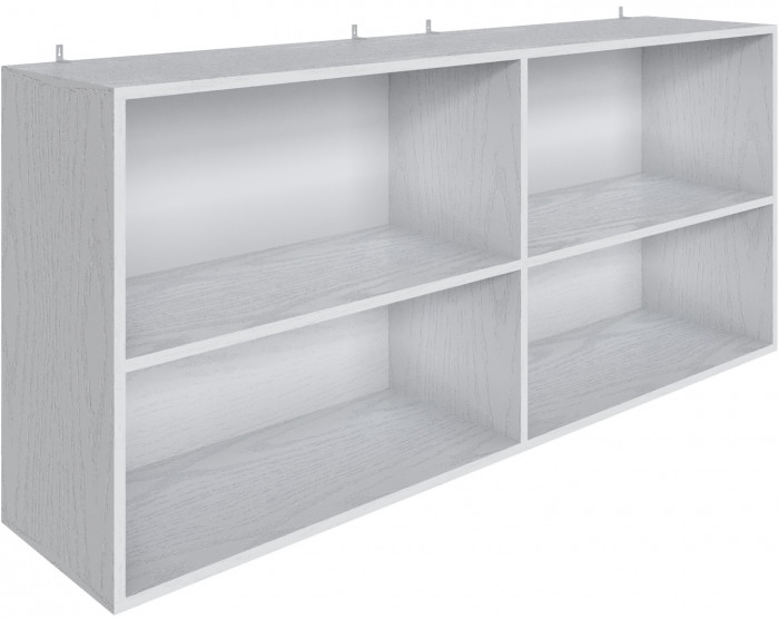 Полка навесная Мадрид ПН-5 (1,5) белый/ателье светлое