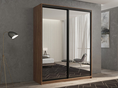 Шкаф-купе Кааппи 1 Морское Дерево Винтаж 160х60х230 см