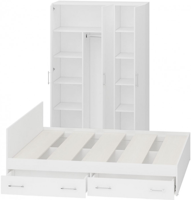 Спальня Стандарт 1-1800Я, белый