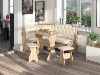 Кухонный набор Орхидея Люкс дуб сонома/крем