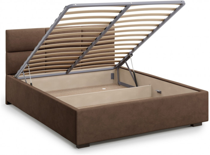 Кровать Bolsena 160 с подъемным механизмом, Velutto 23