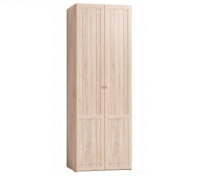 Шкаф распашной для одежды Sherlock 62, дуб сонома