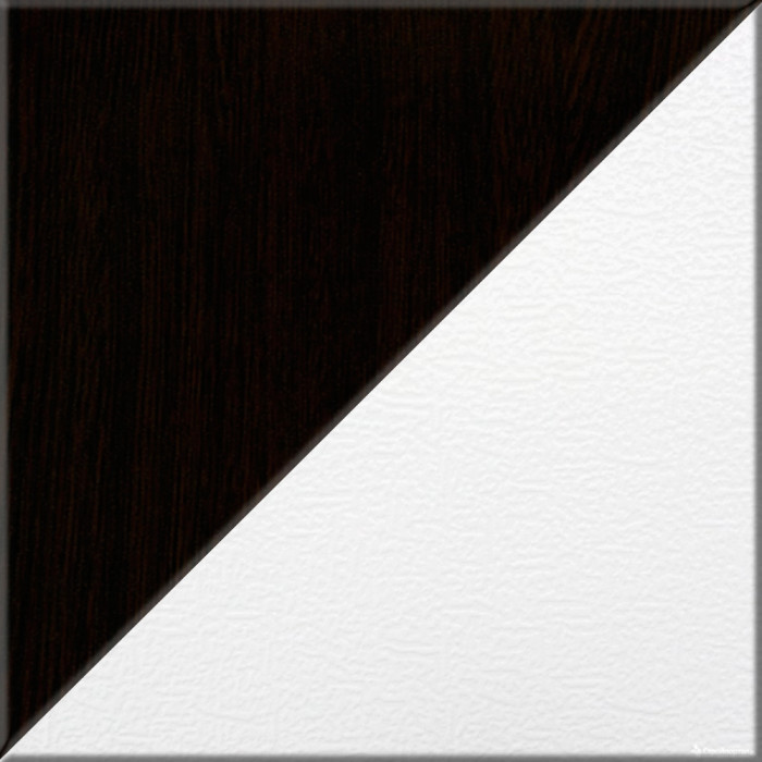 Три тумбы выкатных С-МД-3-02, цвет венге/белый шагрень, ШхГхВ 120х45х59 см.