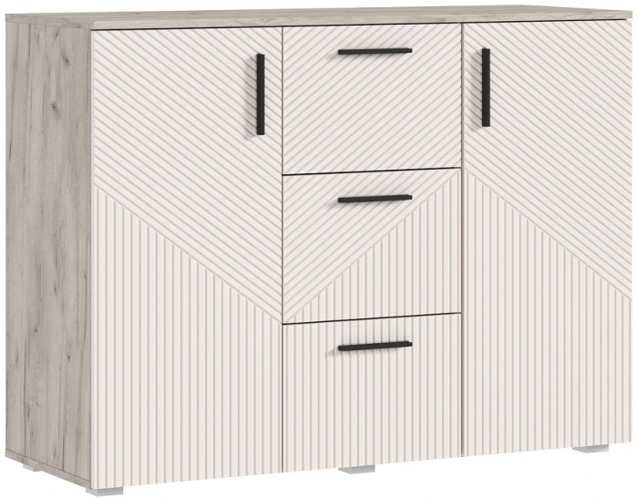 Сильвия Спальня, Крафт серый/Кашемир