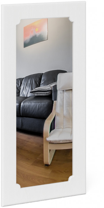 Прихожая П-6 Компоновка № 14, цвет венге/фасады МДФ белое дерево фрезеровка прованс, ШхГхВ 170х50х210 см., универсальная сборка