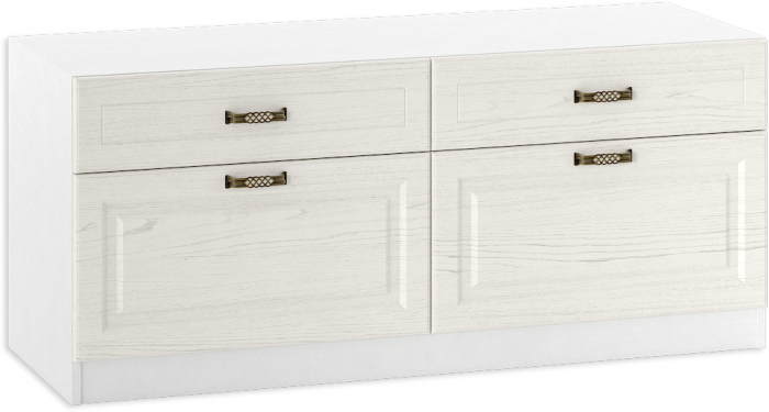 Ливерпуль Тумба, ясень ваниль/белый