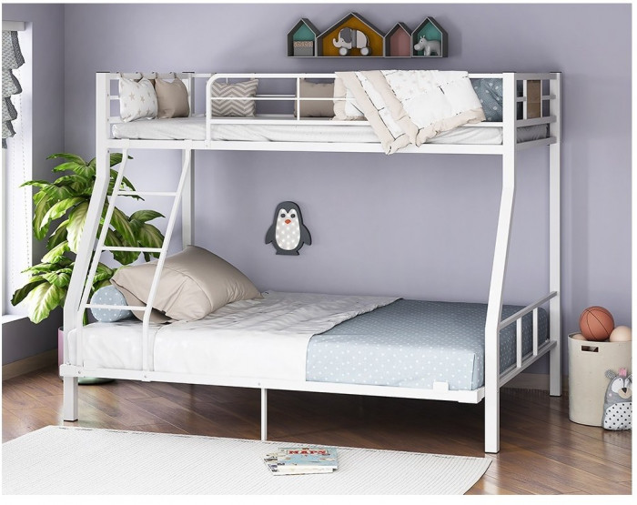 Двухъярусная кровать Гранада-1 140 (Слоновая кость)