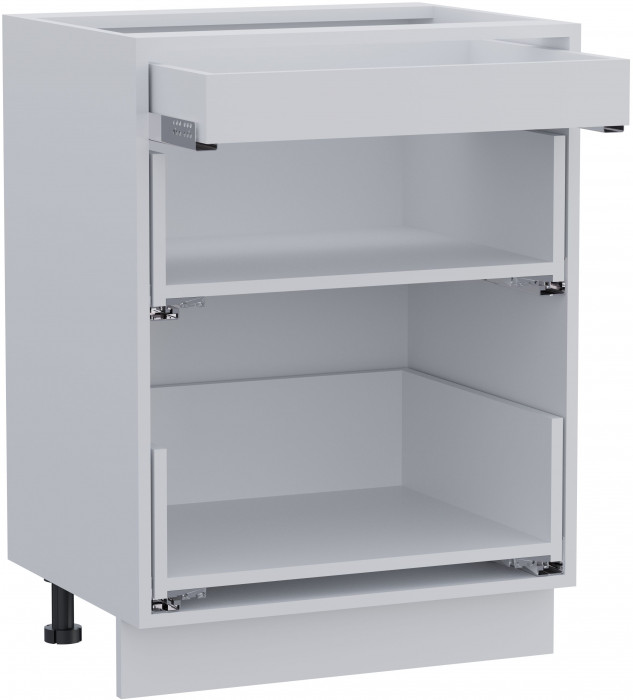 КГ ШН2Я 600 + внутр.ящ 600 Белый (эмаль)/Белый гладкий Арника РМ